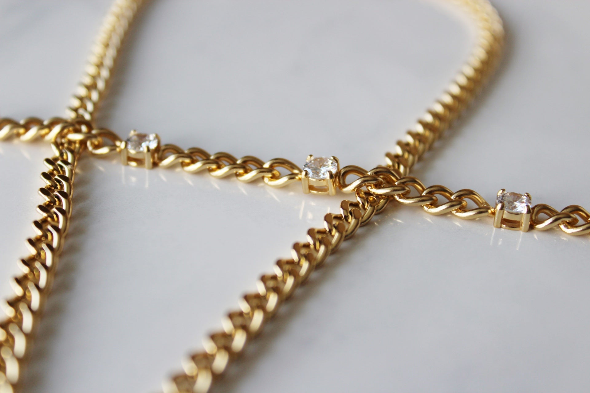 Thick gold chain on sale women