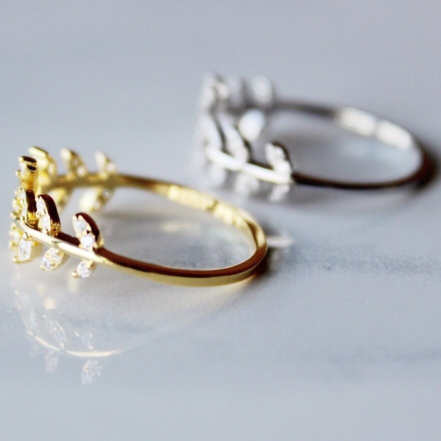 Dahlia Classic 18ct. Rose Gold Ring – Dagmar Korecki Jewellery